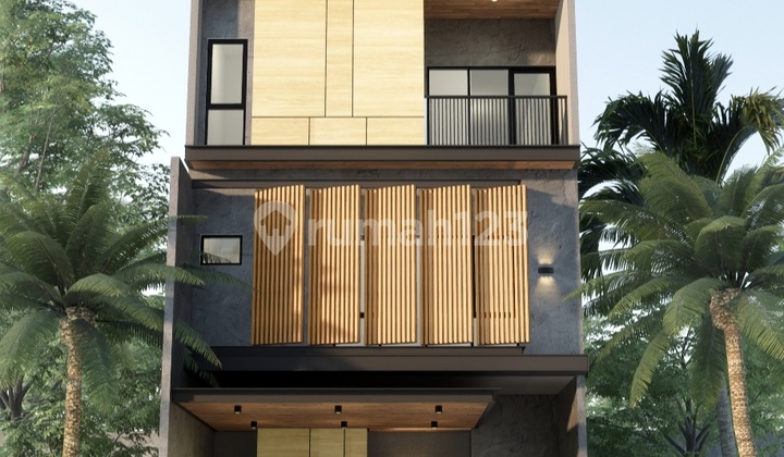 Rumah Baru Minimalis Modern4 Lantai Dengan Free Lift Di Palmerah Jakarta Barat 2