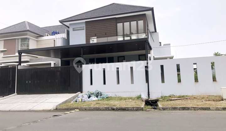 Rumah Mewah Huk Taman Villa Meruya Bangunan Full Furnish 2 Lantai Rumah Mewah Huk Taman Villa Meruya Bangunan Full Furnish 2 Lantai