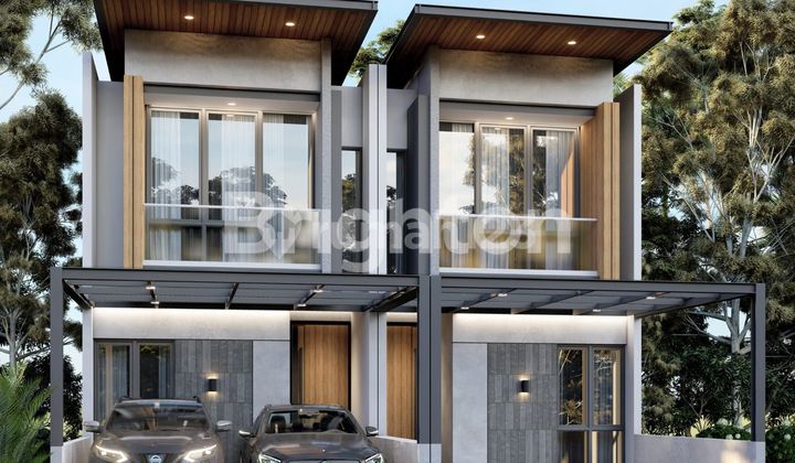 RUMAH INDENT MILENIAL METLAND BANGUNAN MODERN 2 LANTAI