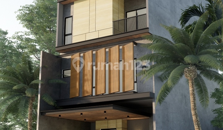 Rumah Baru Minimalis Modern4 Lantai Dengan Free Lift Di Palmerah Jakarta Barat