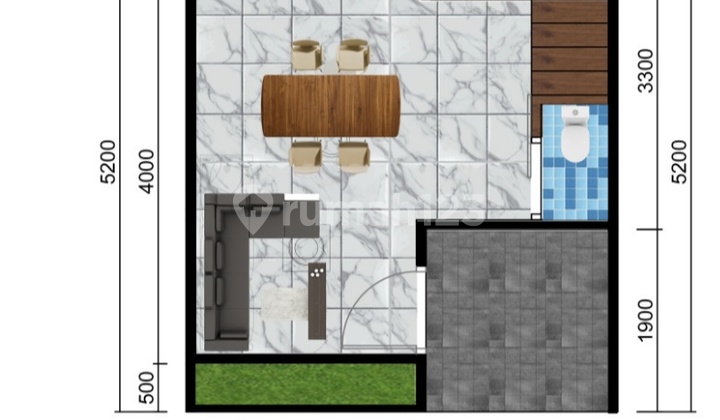 Rumah Indent 2 Lantai Di Utan Kayu, Jakarta Timur 2