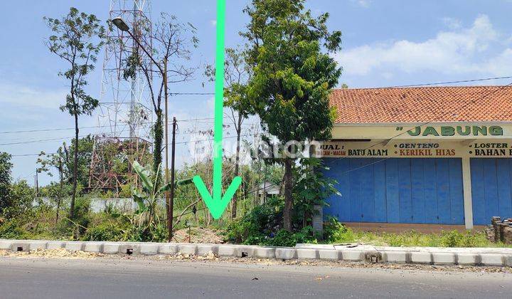 tanah nol jalan raya propinsi Tuban  1