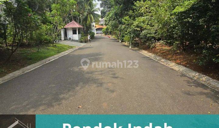 Tanah Kavling Kosong pondok Indah Siap Bangun Lokasi Bagus 1