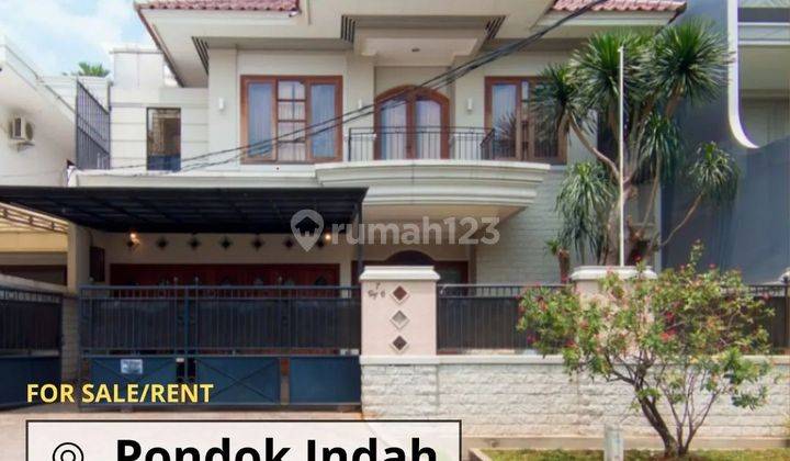 Rumah Pondok Indah Jakarta Selatan Siap Huni Terawat 1