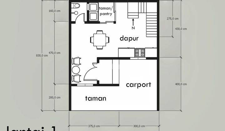 Ready Siap Huni Dlm Town House Dkt Tol Andara Dan One Bell Park 2