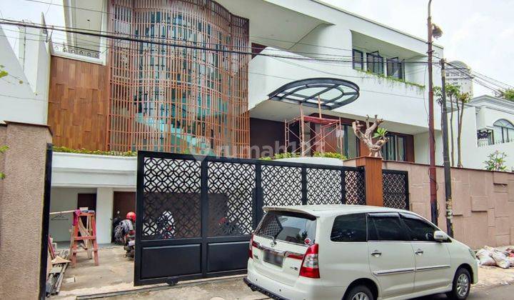 rumah mewah  design minimalis modern klasik Permata Hijau 1