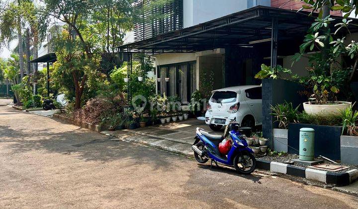 Rumah modern dlm cluster Cilandak dekat MRT Citos dan Tol Desari 2