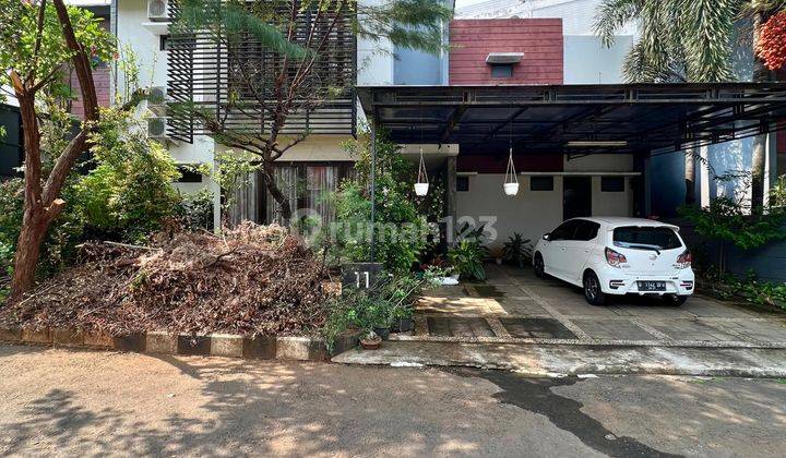 Rumah modern dlm cluster Cilandak dekat MRT Citos dan Tol Desari 1