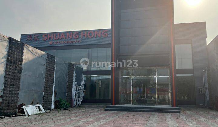 Gedung siap huni cocok utk Showroom Kantor strategis dkt serpong 1