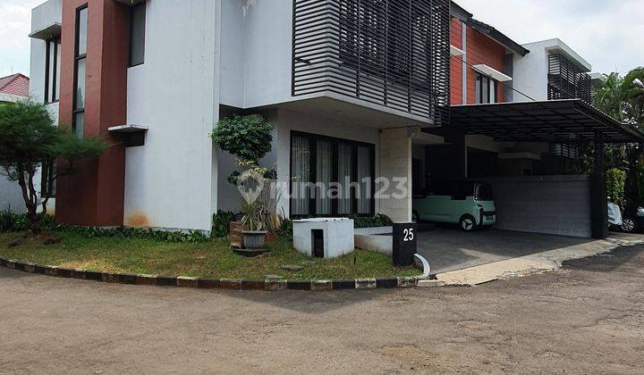 Rumah Modern Private Pool Dlm Cluster Pondok Labu Dkt Tol Desari 1