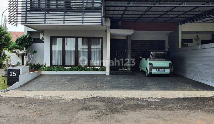 Rumah Modern Private Pool Dlm Cluster Pondok Labu Dkt Tol Desari 2