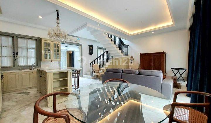 Rumah Cantik Full Furnished Di Permata Hijau Dekat Ke Sudirman 2