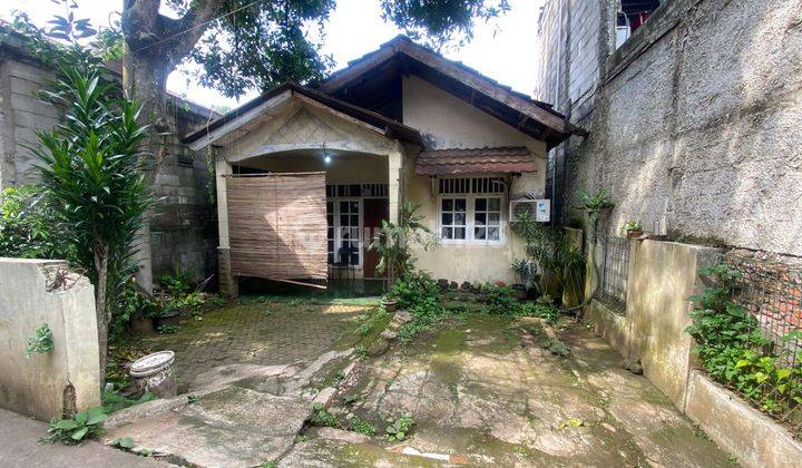 Rumah Hitung Tanah Harga Spesial Nego di Krukut, Dekat ke Tol 1