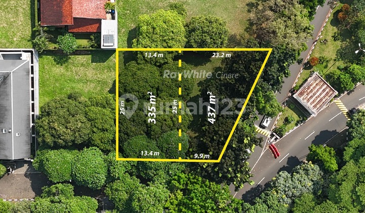 Dijual Tanah 772 M2 Dekat Cinere Mall & Tol, Dekat ke Jakarta Selatan