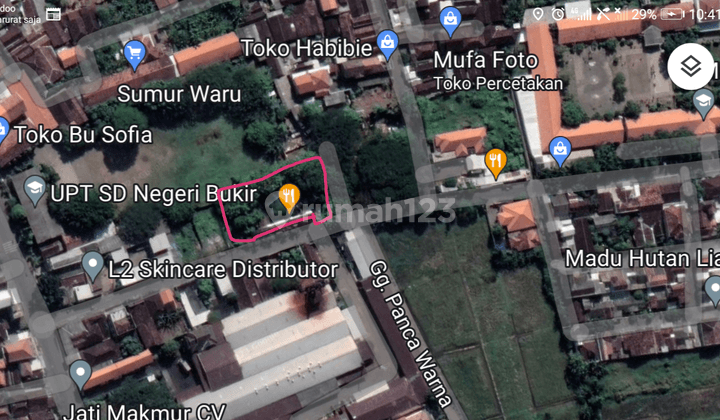 Tanah Dijual 910 m² SHM dekat Jalan Raya Bokir murah 4