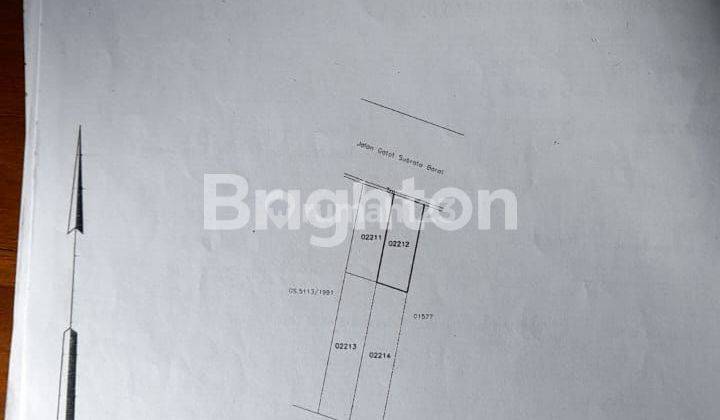 TANAH SUDAH ADA IMB RUKO DI GATSU BARAT DENPASAR 2