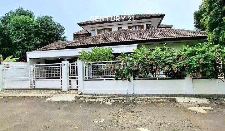 Dijual Rumah Asri Tanah Luas Di Komplek Deplu 1