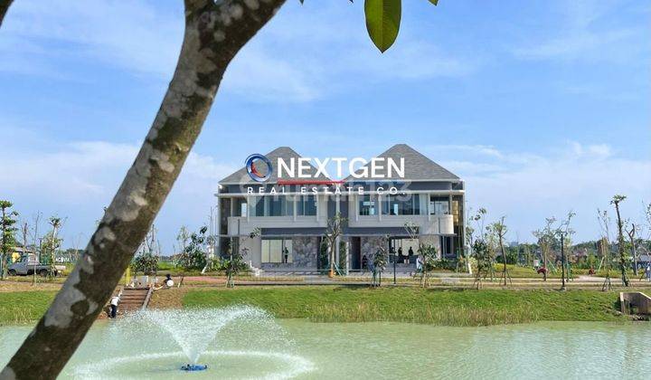 Dijual Rumah View Danau Cluster Fontis 1 Menit Dari Stasiun Cisauk 5 Menit Dari Tol Aeon Bsd 2