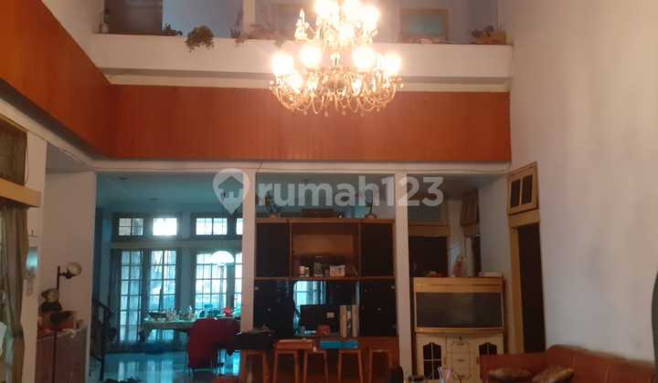 Dijual Rumah Tua Permata Hijau Bebas Banjir Butuh Renov