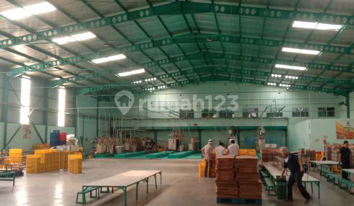 Dijual Gudang Rangkas Bitung Akses Kontainer bisa Produksi