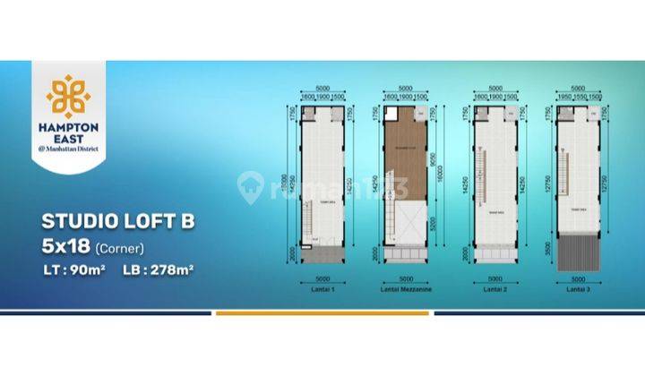 Ruko Gading Serpong Hampton East Cocok Untuk Usaha  2