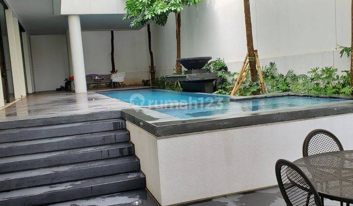 Rumah Garden House 450m2 3,5 Lantai Mewah Banget Siap Huni Pantai Indah Kapuk Pik Jakarta Utara 1