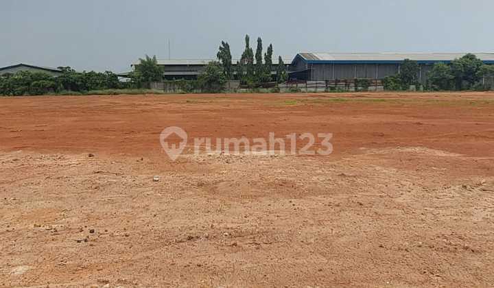 FOR RENT COMMERCIAL PLOT TANGERANG STRATEGIC INDUSTRIAL AREA