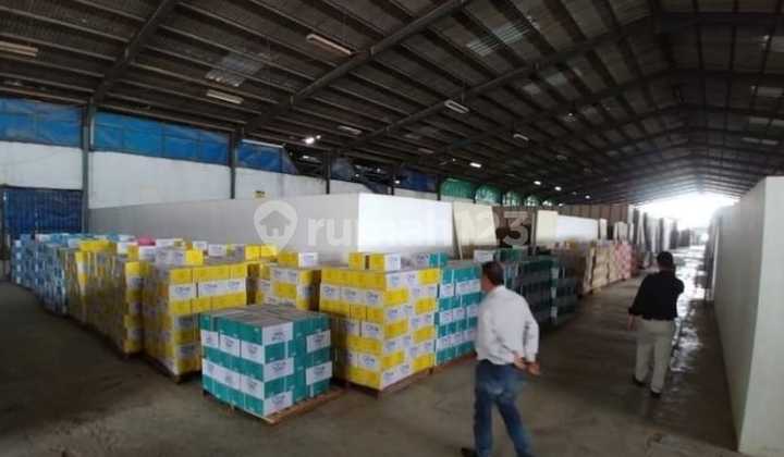 WAREHOUSE FOR RENT IN TANGERANG WITH 2 HIGHWAY ACCESSES AND CONTAINER ACCESS