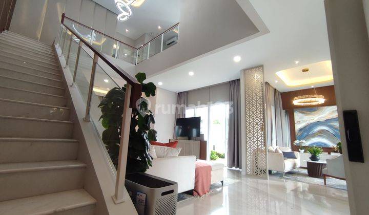 Rumah mewah 2 lantai pakai marmer sudah smarthome 3