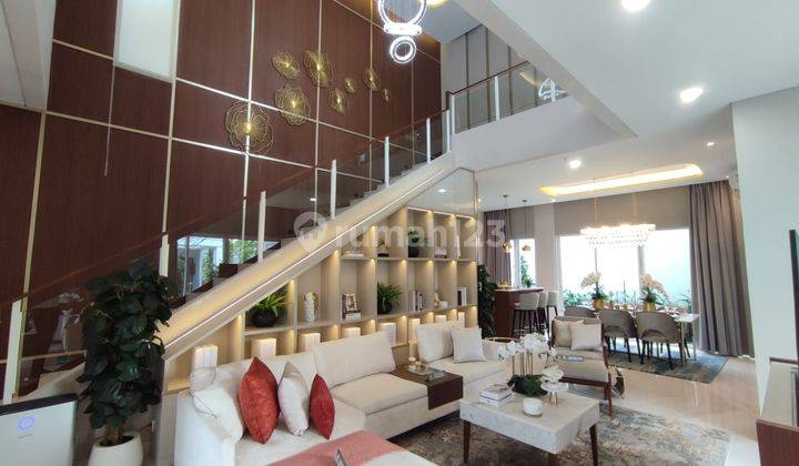 Rumah mewah 2 lantai pakai marmer sudah smarthome 2