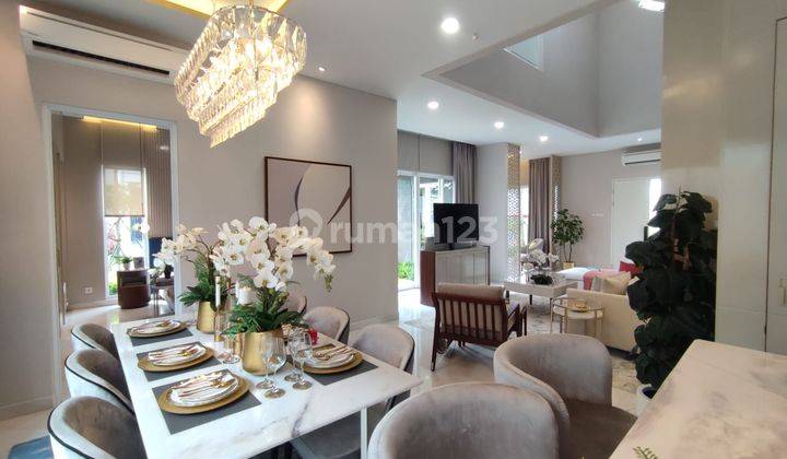 Rumah mewah 2 lantai pakai marmer sudah smarthome 5