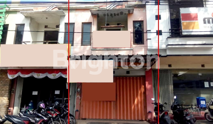 Ruko 2 lantai lahan parkir luas siap pakai di Blimbing Malang