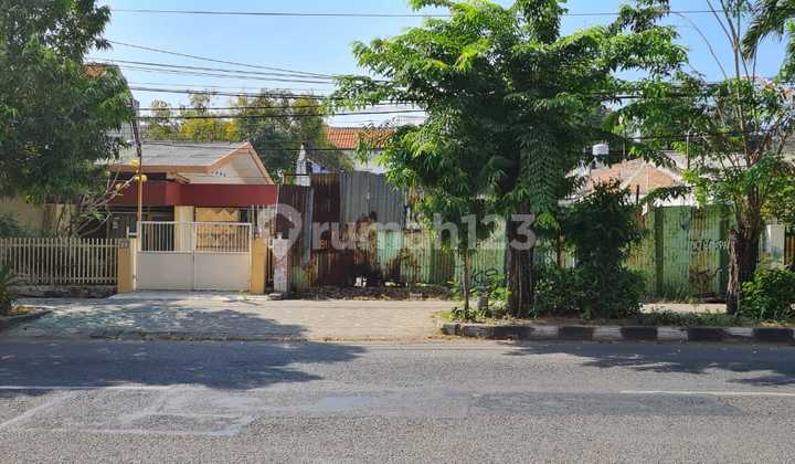 For Rent Land on Raya Monginsidi Sidoarjo, Suitable for Cafe