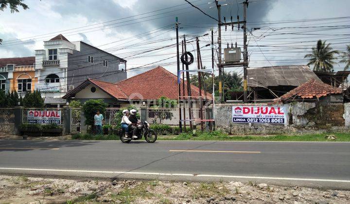 Dijual Tanah Gudang Dan Rumah di Jalan Raya Cibadak Sukabumi 1