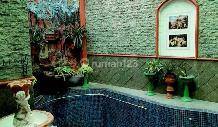 Sewa Rumah Hook Besar Ada Kolam Renang di Giriloka Bsd 17