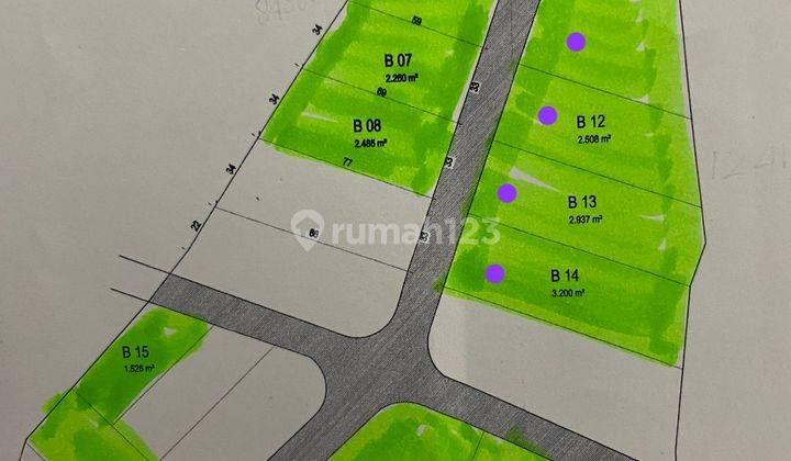 Tanah industri dijual murah di komplek osowilangun gresik 1