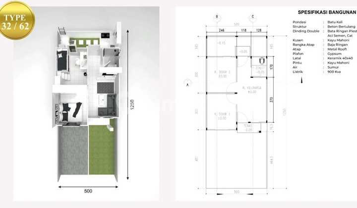 Rumah SHM Baru 5menit ke kota solo jateng  8