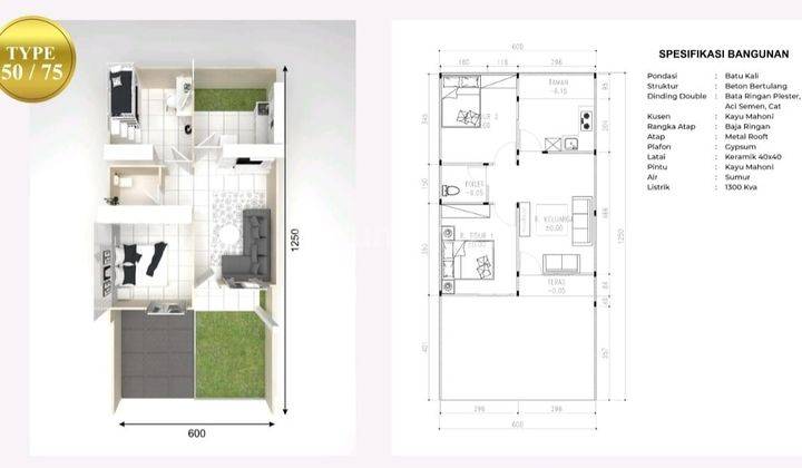 Rumah SHM Baru dekat kampus UNS solo jateng  7