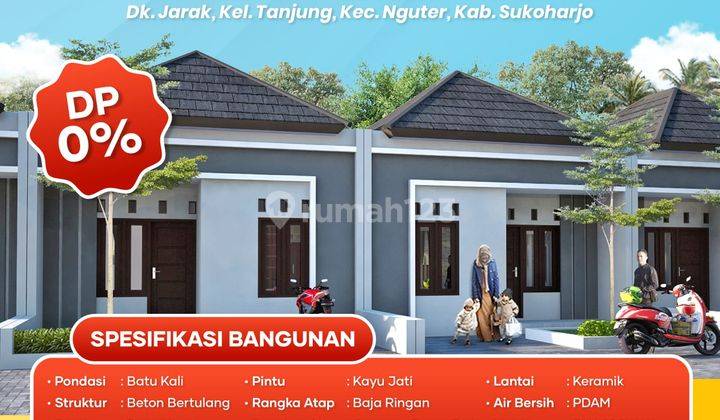 Rumah SHM Baru subsidi dekat pusat kota Sukoharjo  10