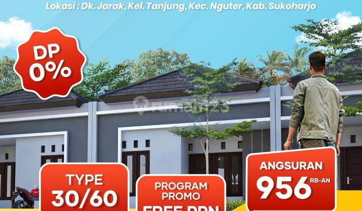 Rumah SHM Baru dekat dengan pusat kota Sukoharjo  3