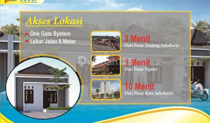 Rumah SHM Baru dekat alun alun Sukoharjo  8