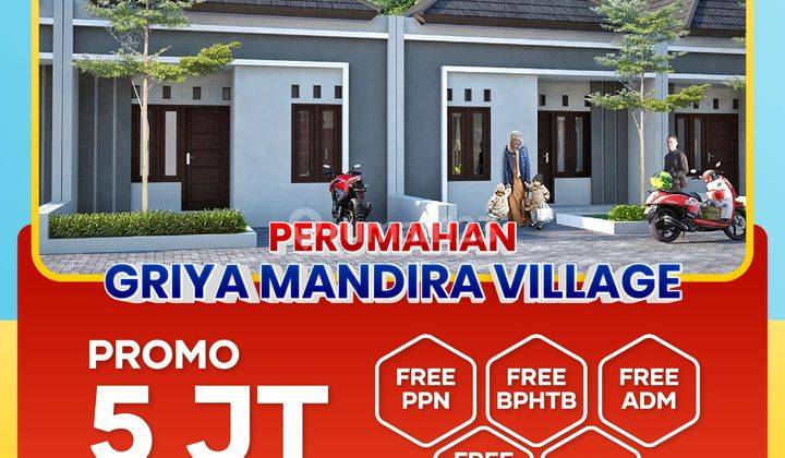 Rumah SHM Baru dekat pusat kota Sukoharjo  1