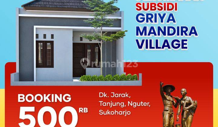 Rumah SHM Baru dekat pusat kota Sukoharjo Jawa Tengah  3