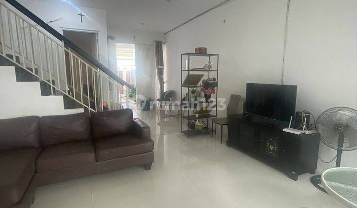 Murah Mulyosari Luas 120 Rmh Modern Minimalis Trawat 2lt Dgn Taman Di Dpn & Blkng Rumah 1