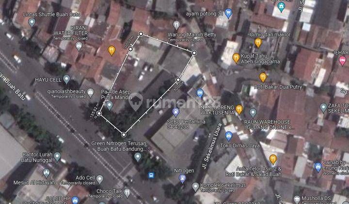 Tanah di Terusan Buah Batu, Bandung SHM 1.020 m² 1