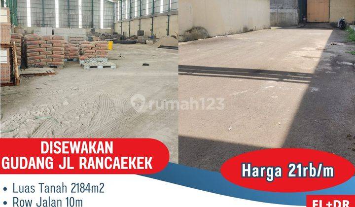 Gudang di Rancaekek Majalaya, Bandung 2.184 m 1