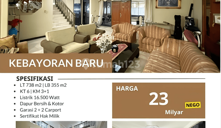 DI JUAL CEPAT Rumah di lokasi Jakarta Selatan , tenang, private dan strategis 2