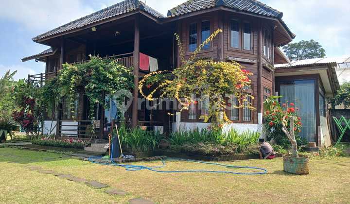 Villa Kayu Bagus View Gunung Luas 1542m in Pancawati Bogor