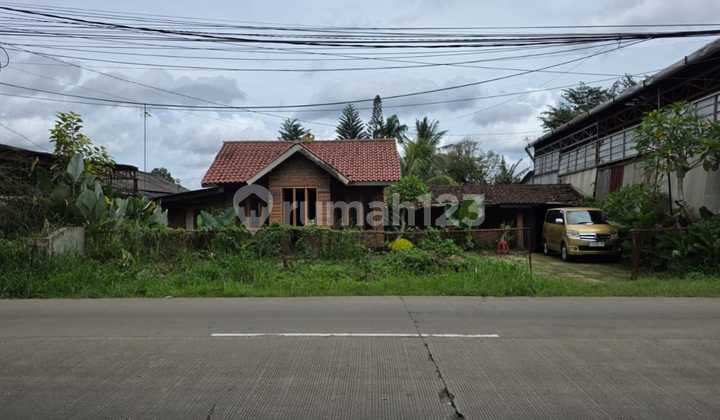 Tanah Ex Resto Strategis 1010M² Pinggir Jalan Raya Ciseeng, Parung