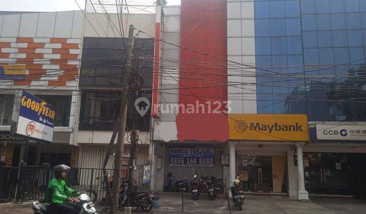 Ruko Ex Bank 3 Lantai Lokasi Strategis di Radio Dalam Kebayoran, Jakarta Selatan 1